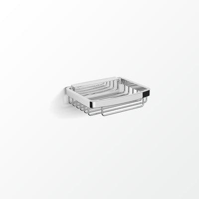 Avenir Universal Small Detachable Rectangle Soap Basket Chrome - Image 3