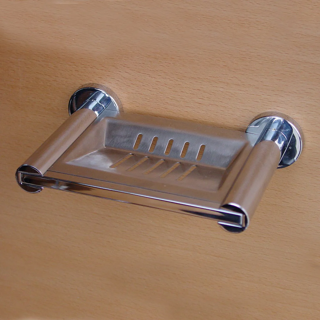 Streamline Axus Soap Dish Brushed Nickel PVD - Image 4