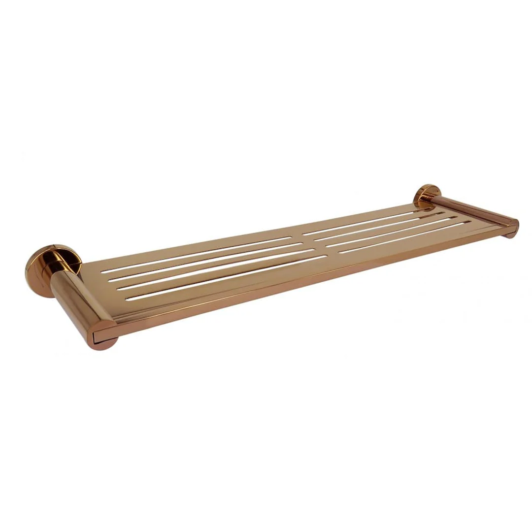 Streamline Axus Stainless Steel Shelf 44cm - Rose Gold PVD - Image 2