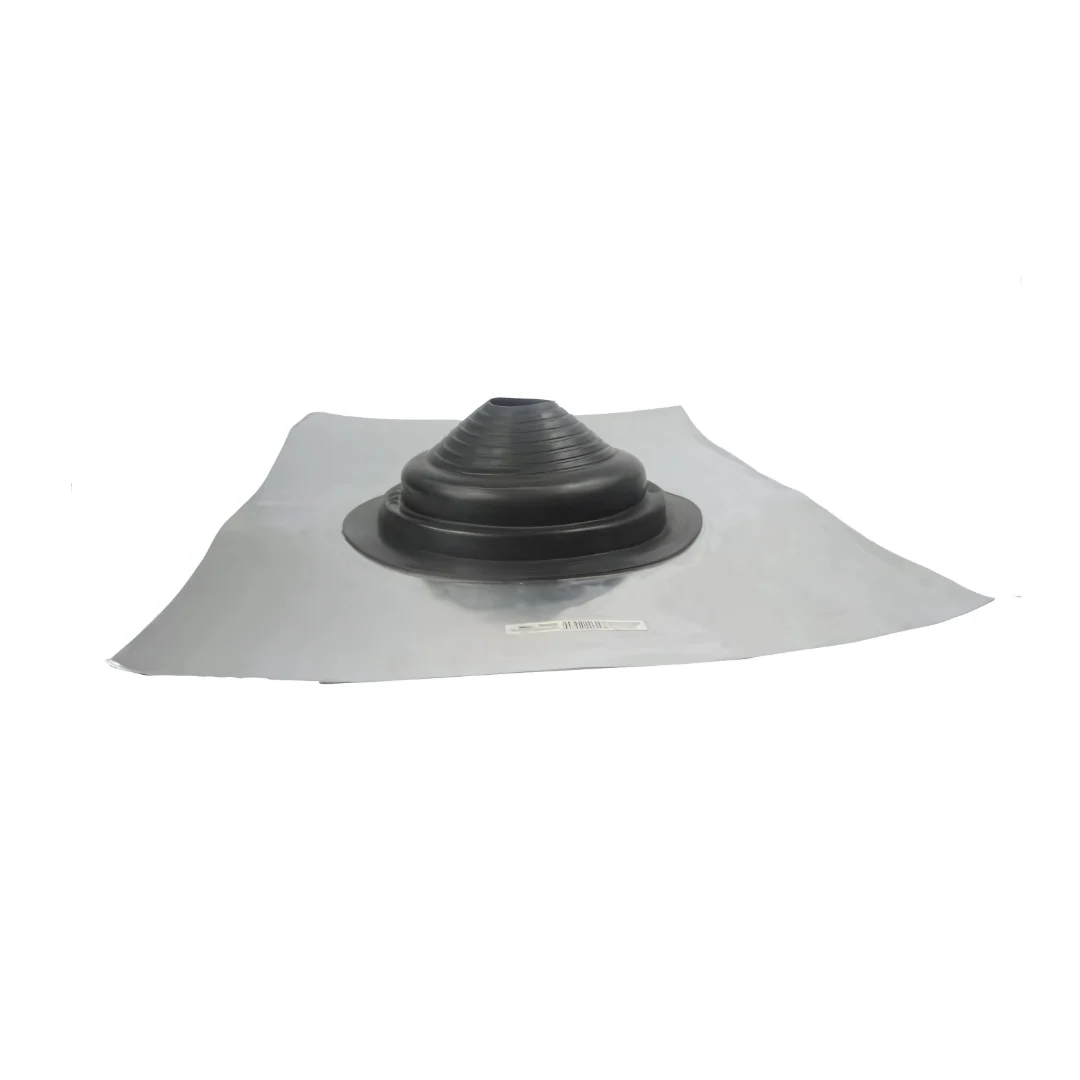 Aztec Tile Flashing On Aluminium Base Black (50mm-170mm Vertical Boot)