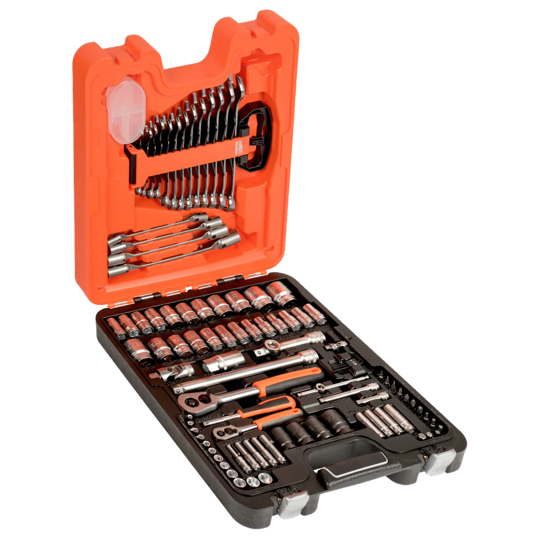 Bahco 94-Piece 1/4" & 1/2" Combination Socket & Spanner Set