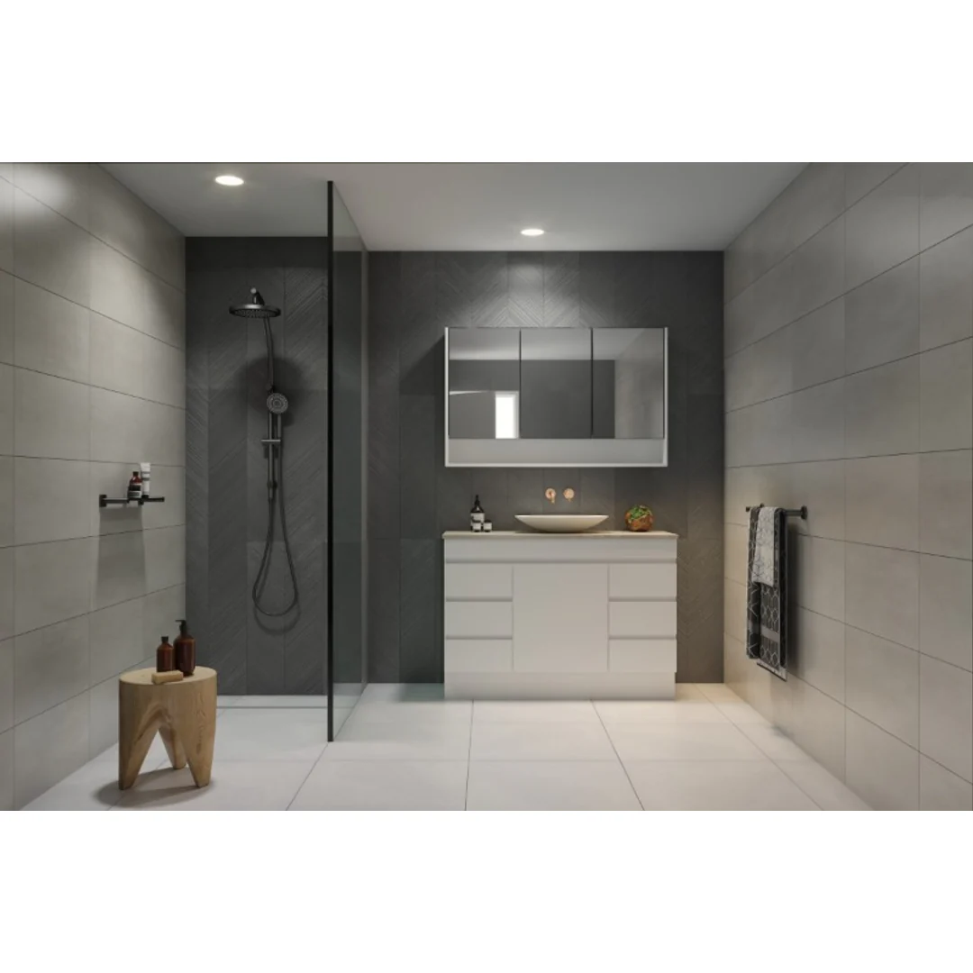BARGO VANITY 1200MM GRAND ACRYLIC TOP FLOORSTANDING(TIMBERLN P#:B12GF) - Image 3
