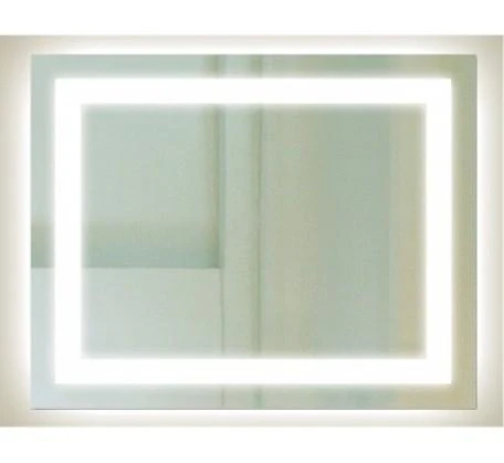 Thermogroup Backlit Rectangular Mirror With Border Cool Light Includes Mirror Demister - 1200x800x45mm 66Watts - Image 5