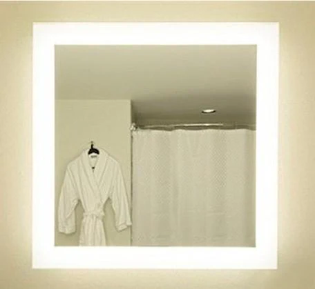 Thermogroup Backlit Rectangular Mirror Without Border Cool Includes Mirror Demister - 1200x800x45mm 103Watts