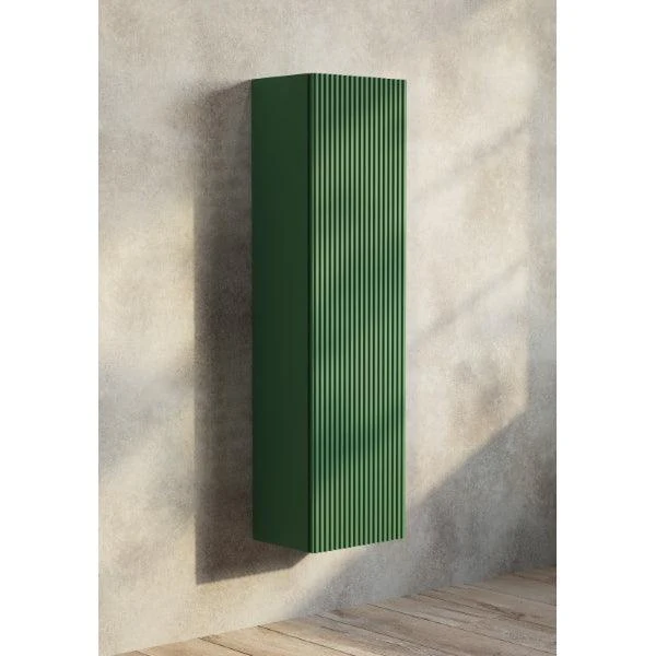 Bel Bagno Rimini Side Cabinet 1200mm Tallboy Rain Forest Green - Image 3