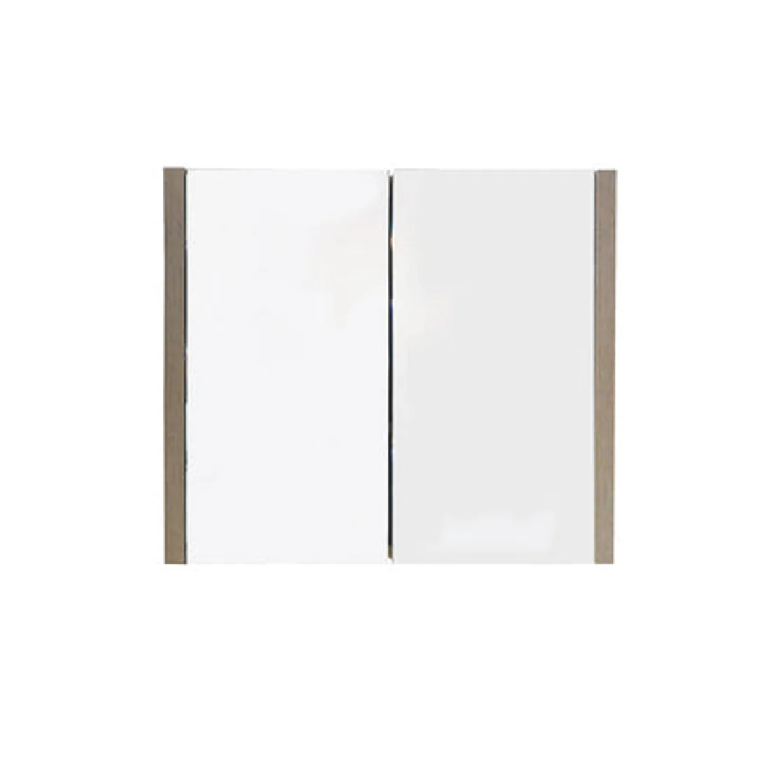 Belbagno Alexandra shaving cabinet Gloss White 760x660x160 - Image 2