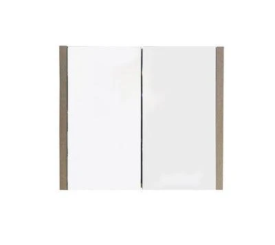 Belbagno Alexandra shaving cabinet Gloss White 760x660x160 - Image 3