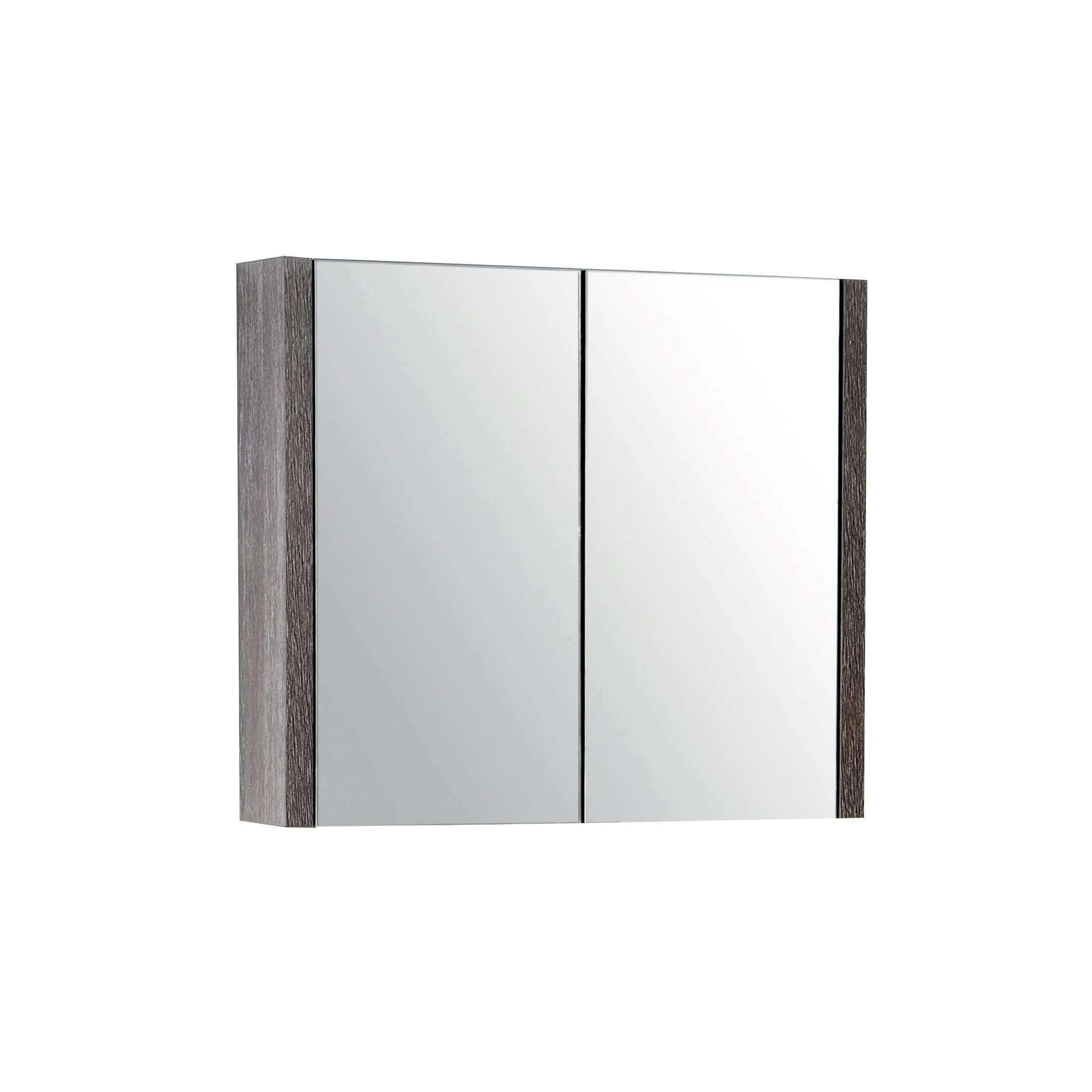 Belbagno Alexandra Mirror Cabinet Silver Oak 760 X 525 X 500 - Image 3