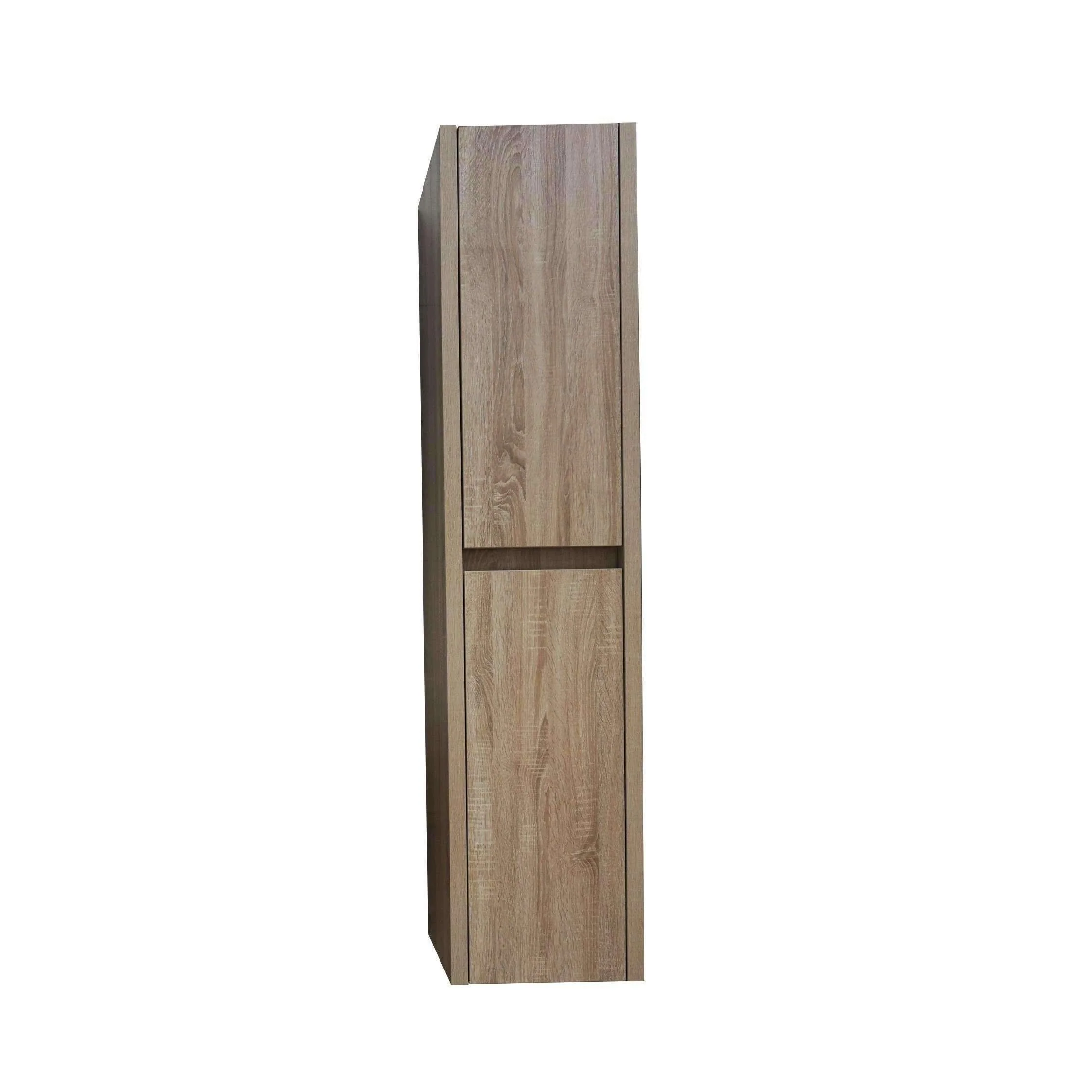 Belbagno Alexandra Side Cabinet White Oak 400 X 350 X 1760 - Image 3