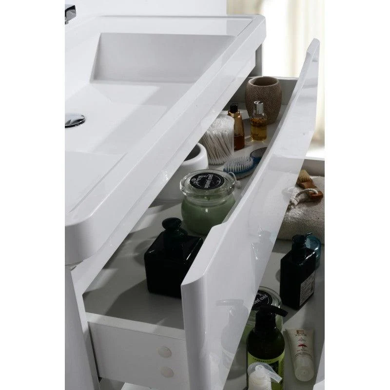 Belbagno Ancona 600mm Wall Hung Vanity Gloss White 600 X 420 X 450 - Image 15