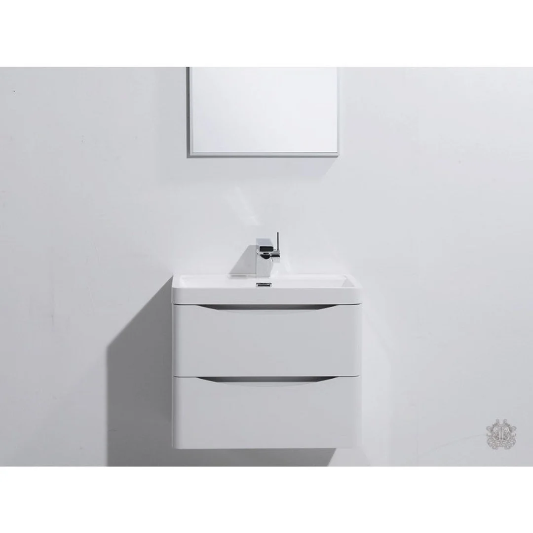 Belbagno Ancona 600mm Wall Hung Vanity Gloss White 600 X 420 X 450 - Image 7
