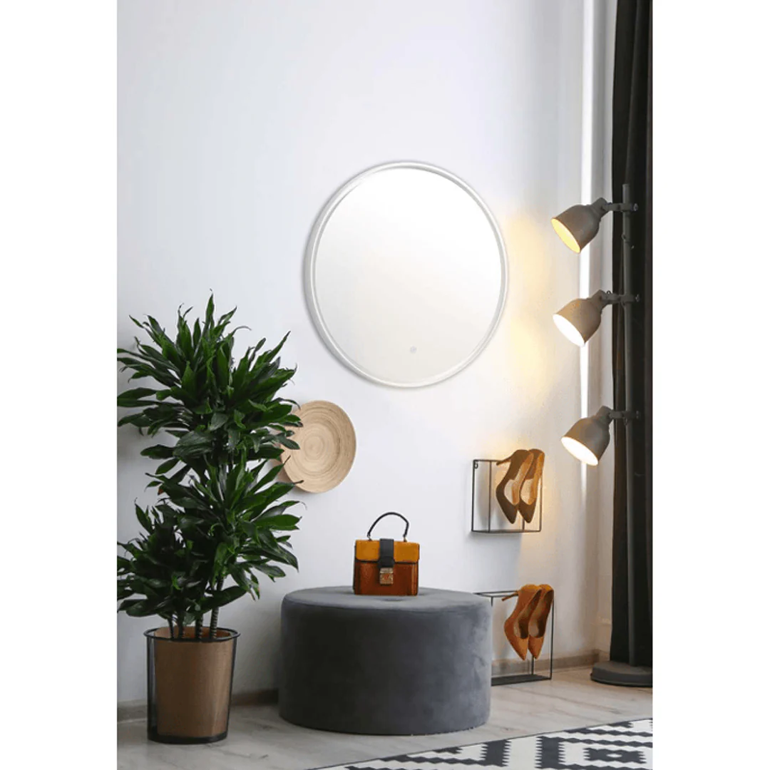 Belbagno Marmo Led Round Mirror - Image 2