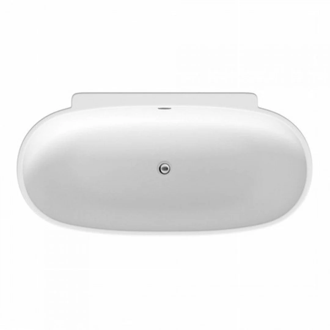 Belbagno Palermo Free Standing Bath Gloss White 1750mm - Image 7