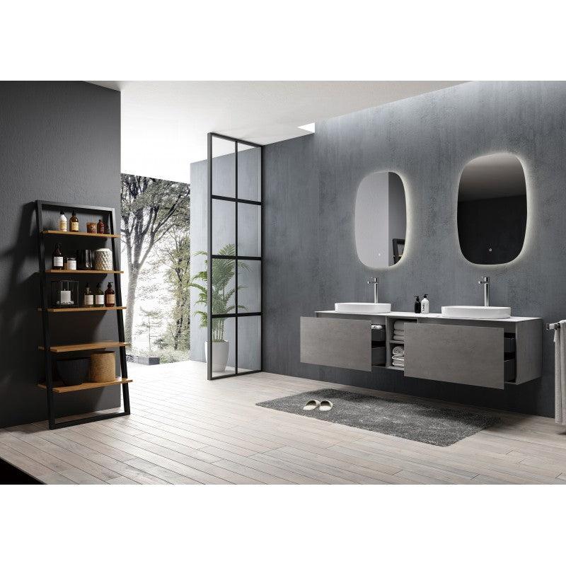 Belbagno Q-Line Backlit Led Mirror 90Cm X 58Cm - Image 7