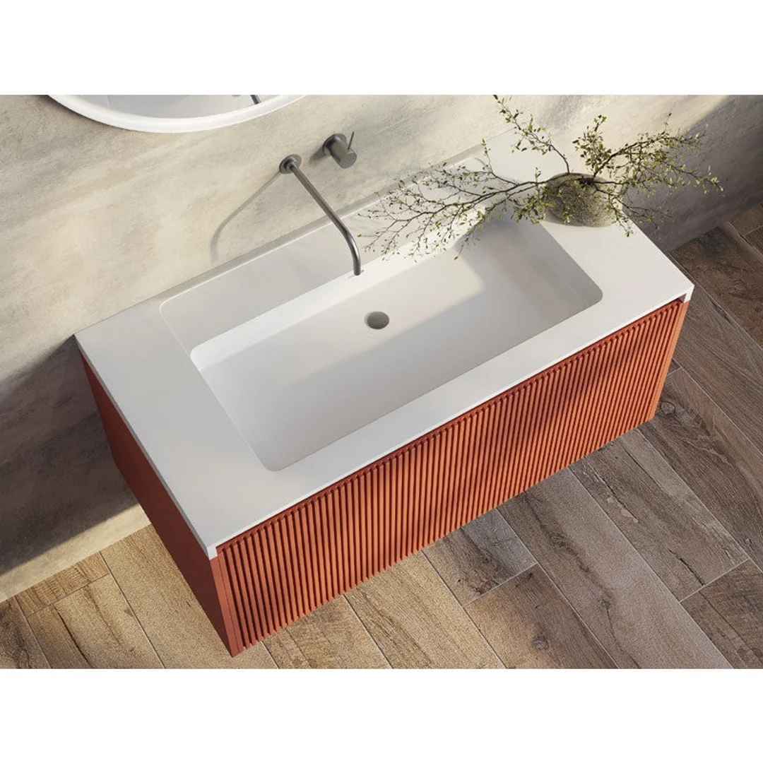 Belbagno Rimini 1000mm Wall- Hung Vanity  Inc Basin - Image 9