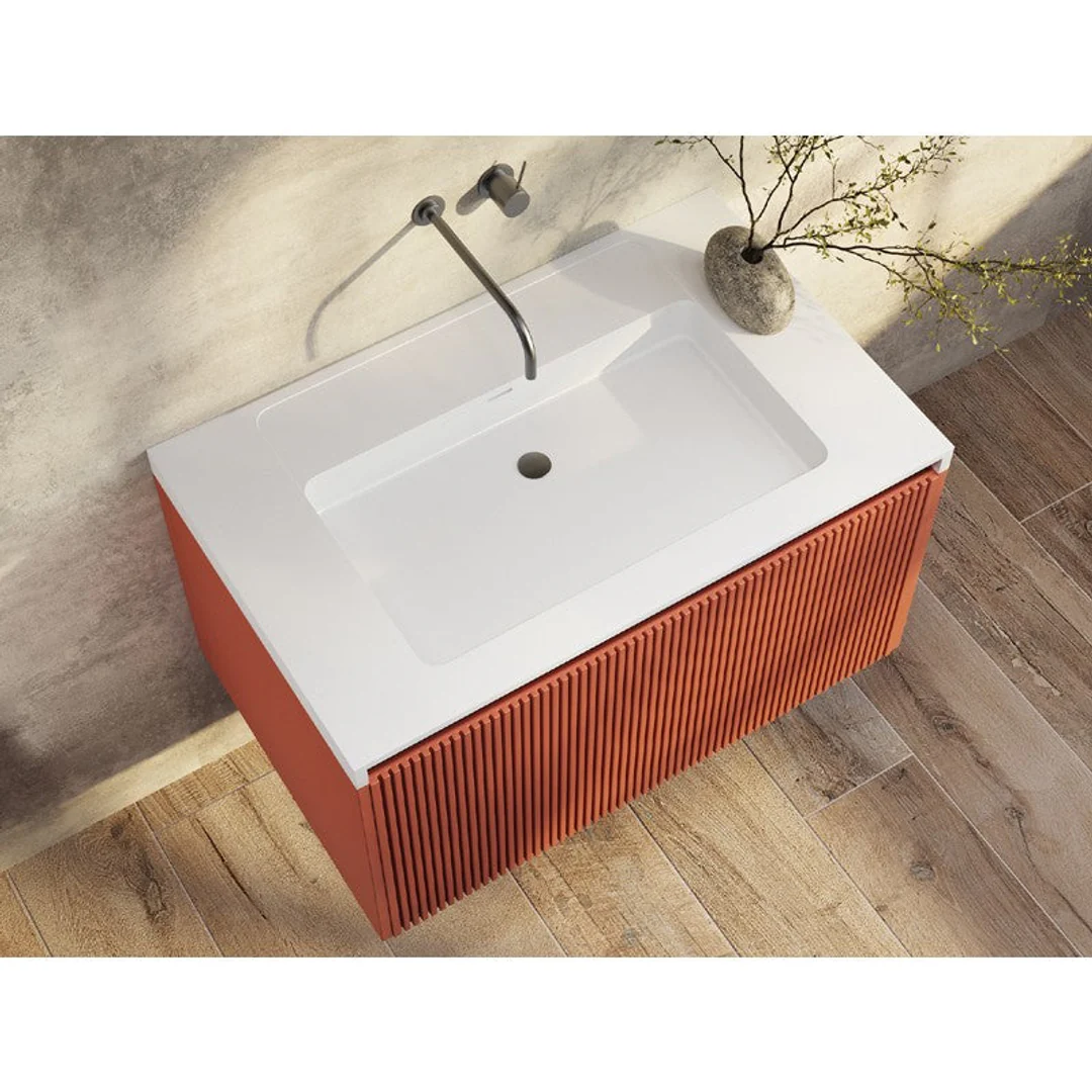 Belbagno Rimini 800mm Wall-Hung Vanity Inc Basin - Image 3