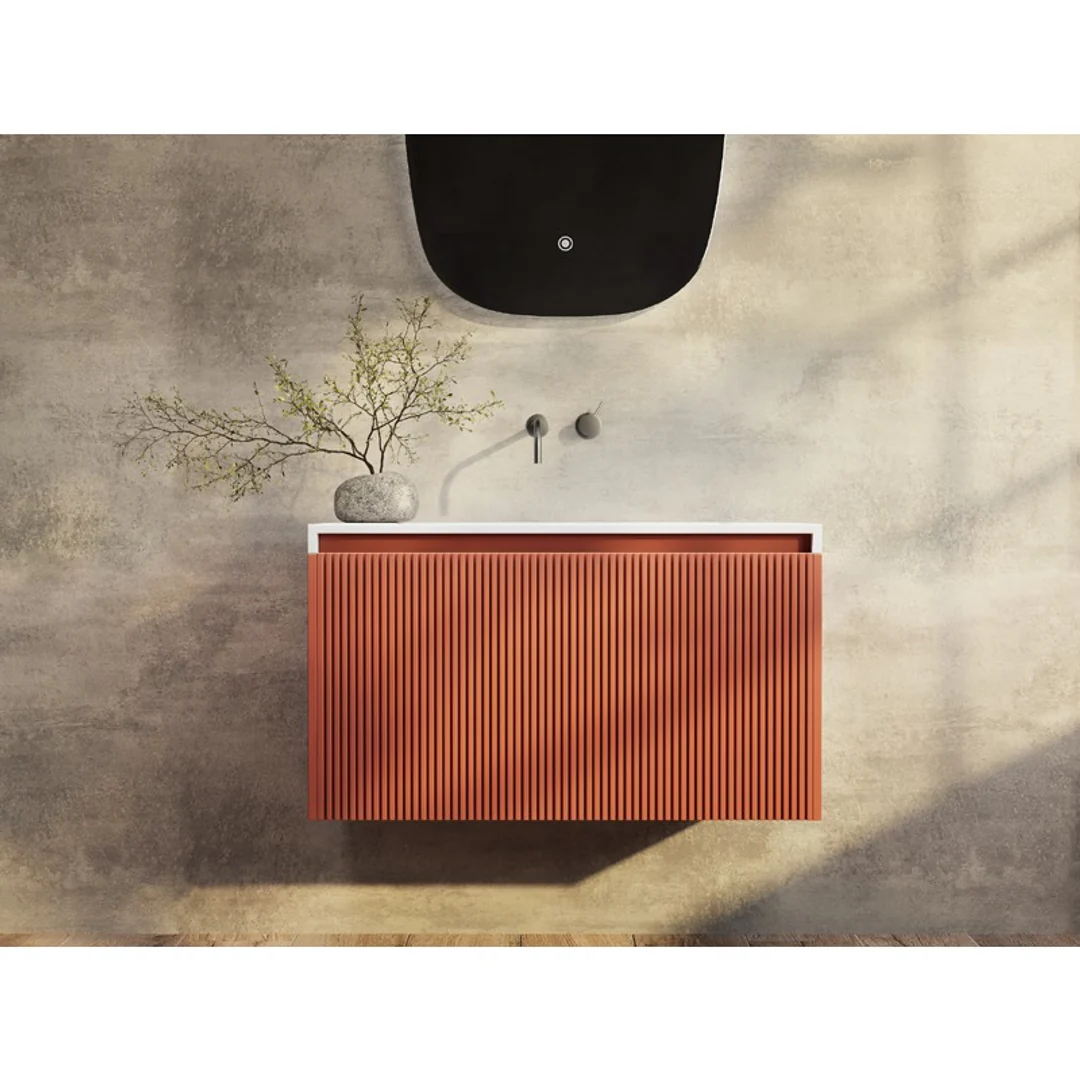 Belbagno Rimini 800mm Wall-Hung Vanity Inc Basin - Image 4
