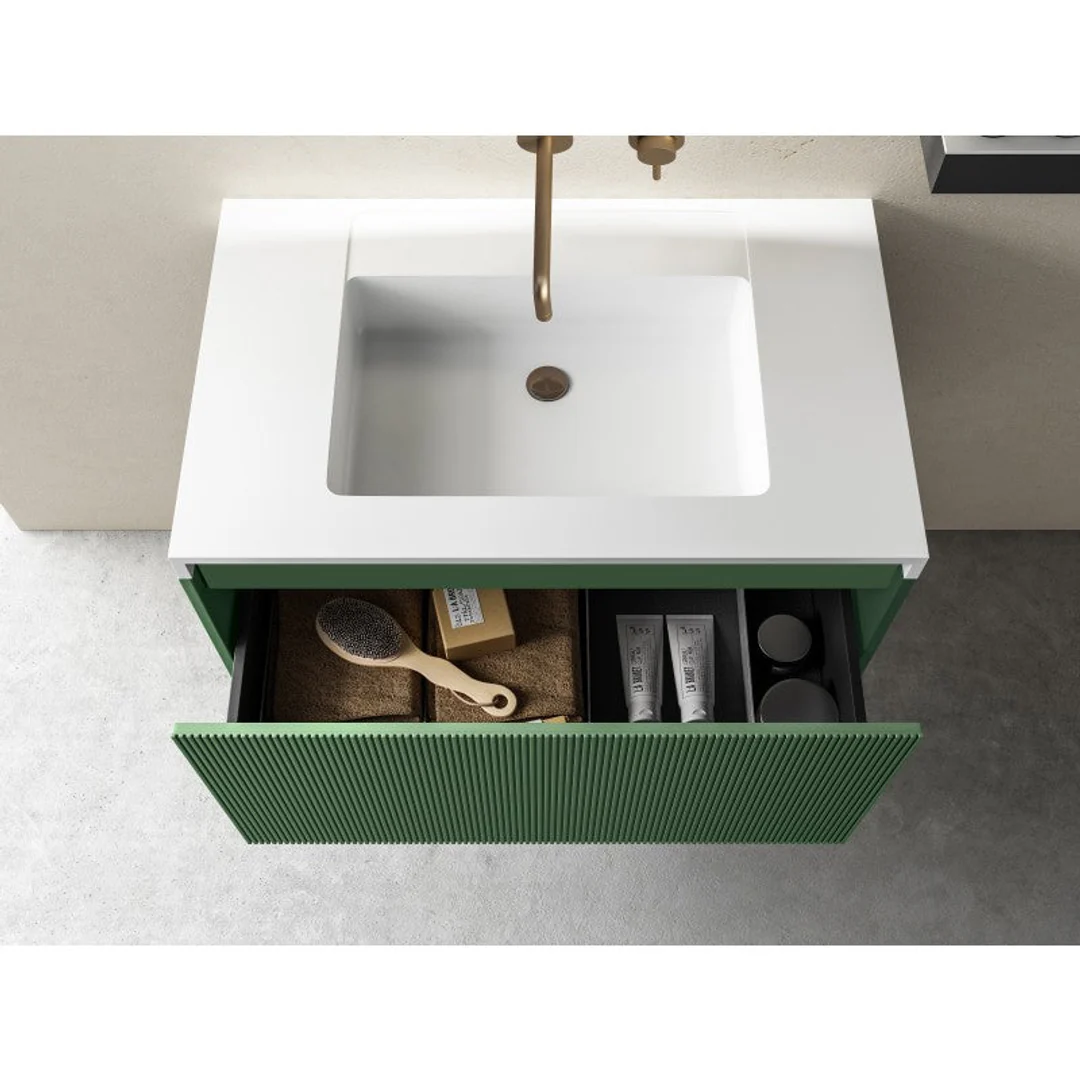 Belbagno Rimini 800mm Wall-Hung Vanity Inc Basin - Image 9