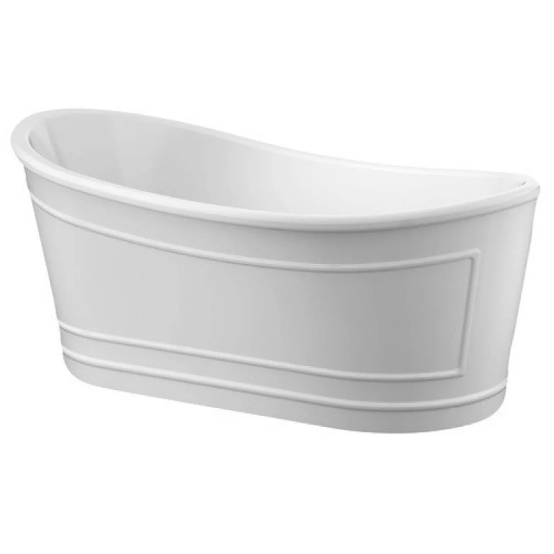 Belbagno Ritz Freestanding Bath Matt White 1500mm - Image 2