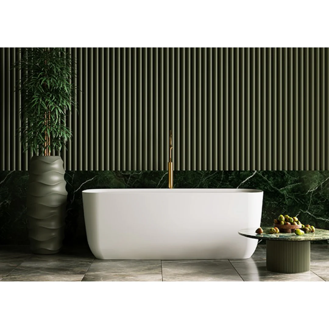 Belbagno Terriccio 1500 Free Standing Bath Matte White - Image 3