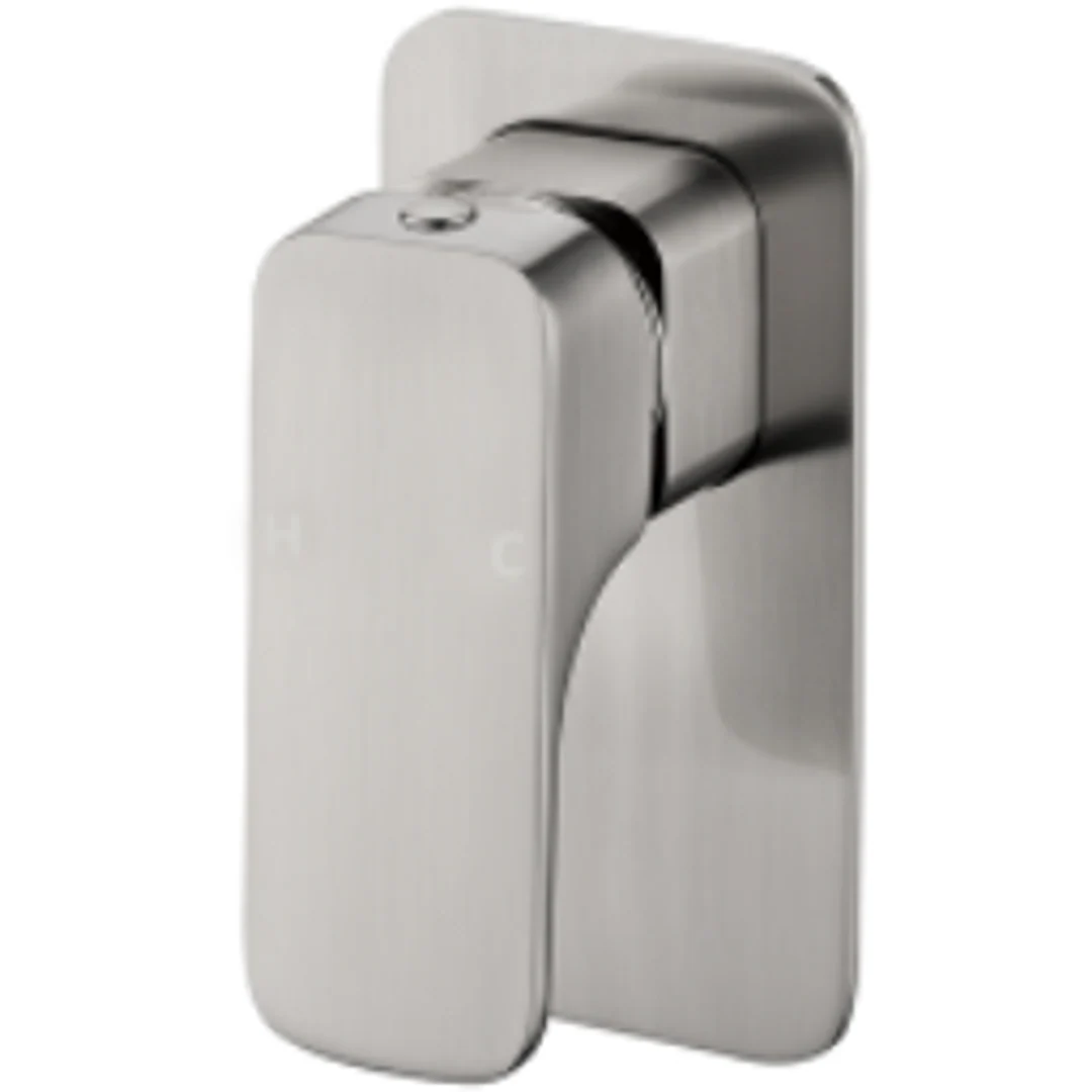 Bella Vista Chaser Shower/Bath Mixer With Diverter Brushed Nickel - Image 2
