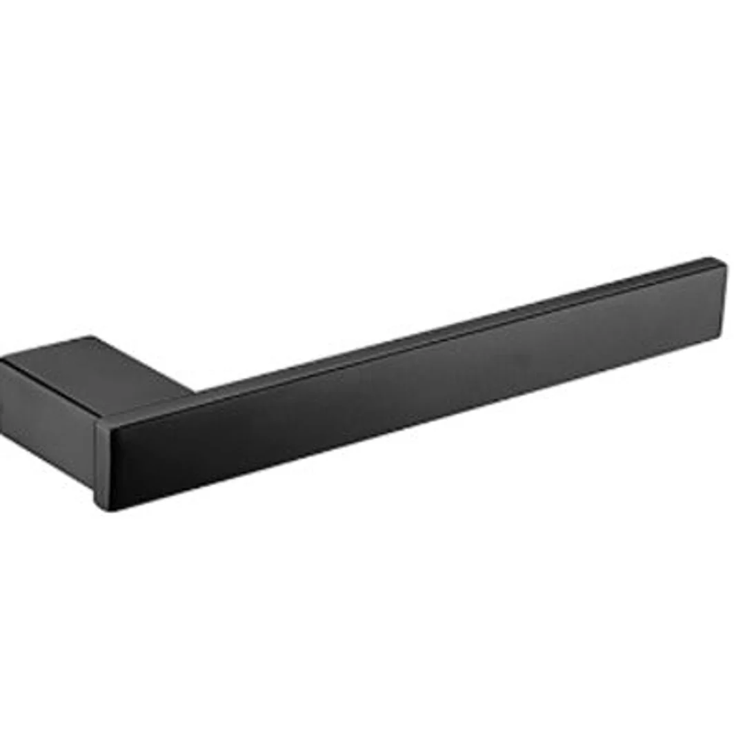 Bella Vista Chunky Design Hand Towel Holder Black - Image 2