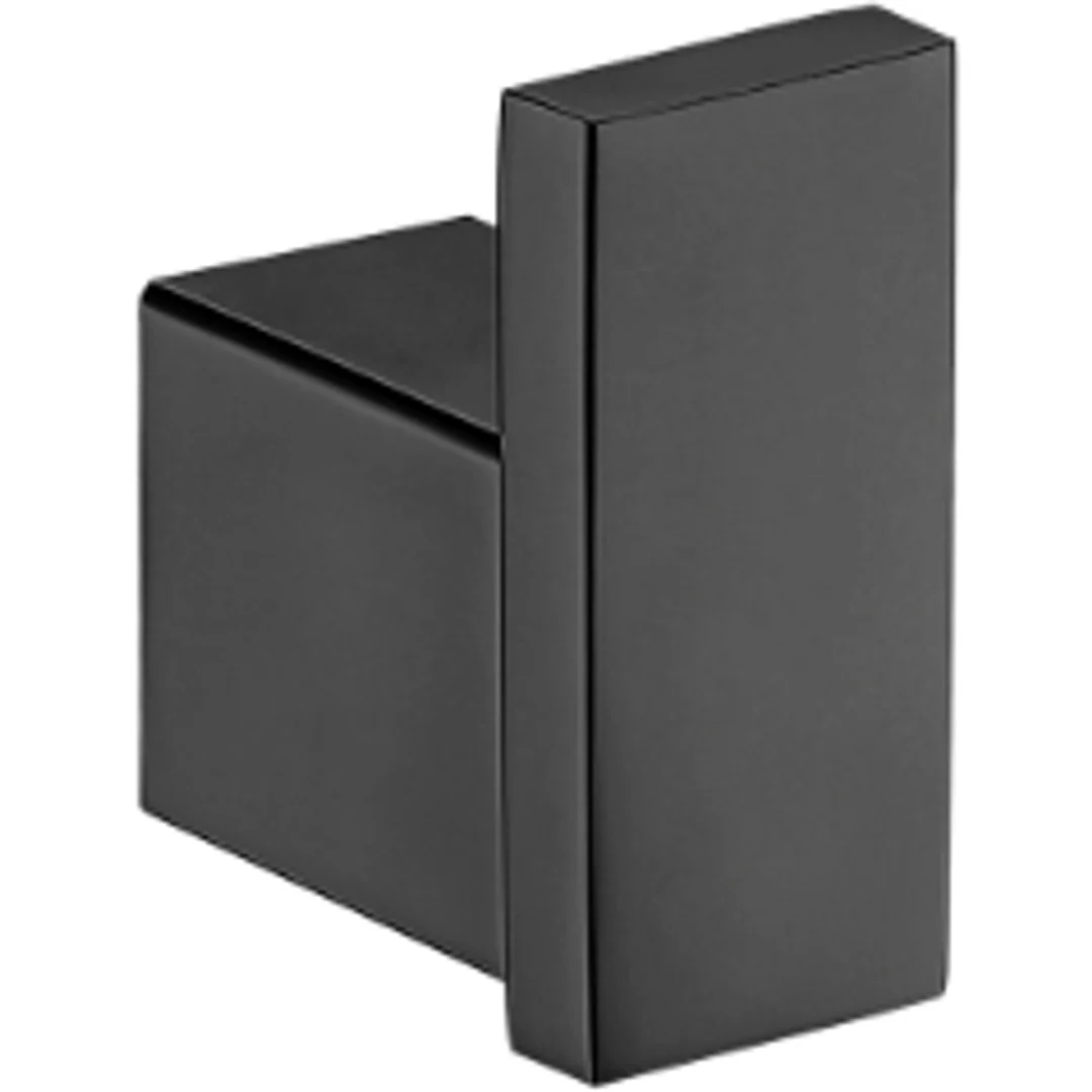 Bella Vista Chunky Design Robe Hook Black - Image 2