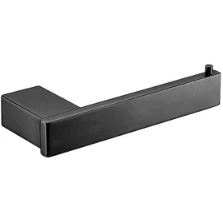 Bella Vista Chunky Toilet Paper Holder Black