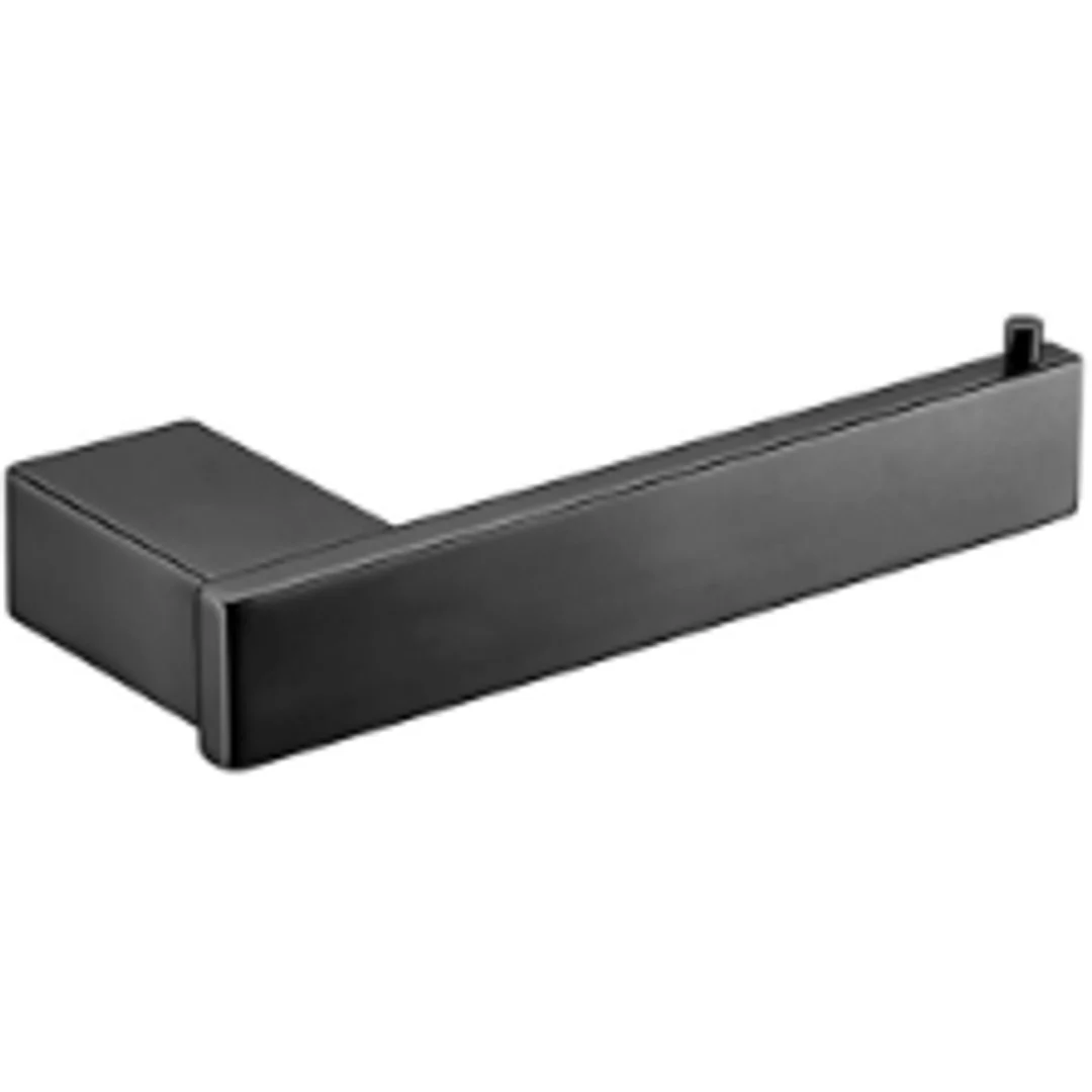 Bella Vista Chunky Toilet Paper Holder Black - Image 2