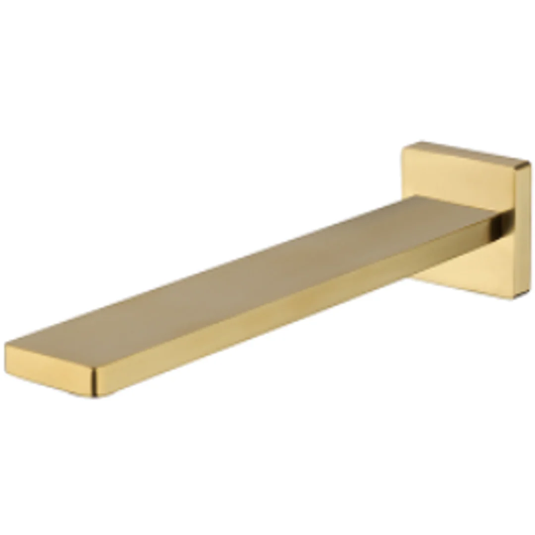 Bella Vista Cresta Bath Spout Brushed Gold - Image 2