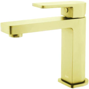 Bella Vista Ikon Flores Basin Mixer Brushed Gold