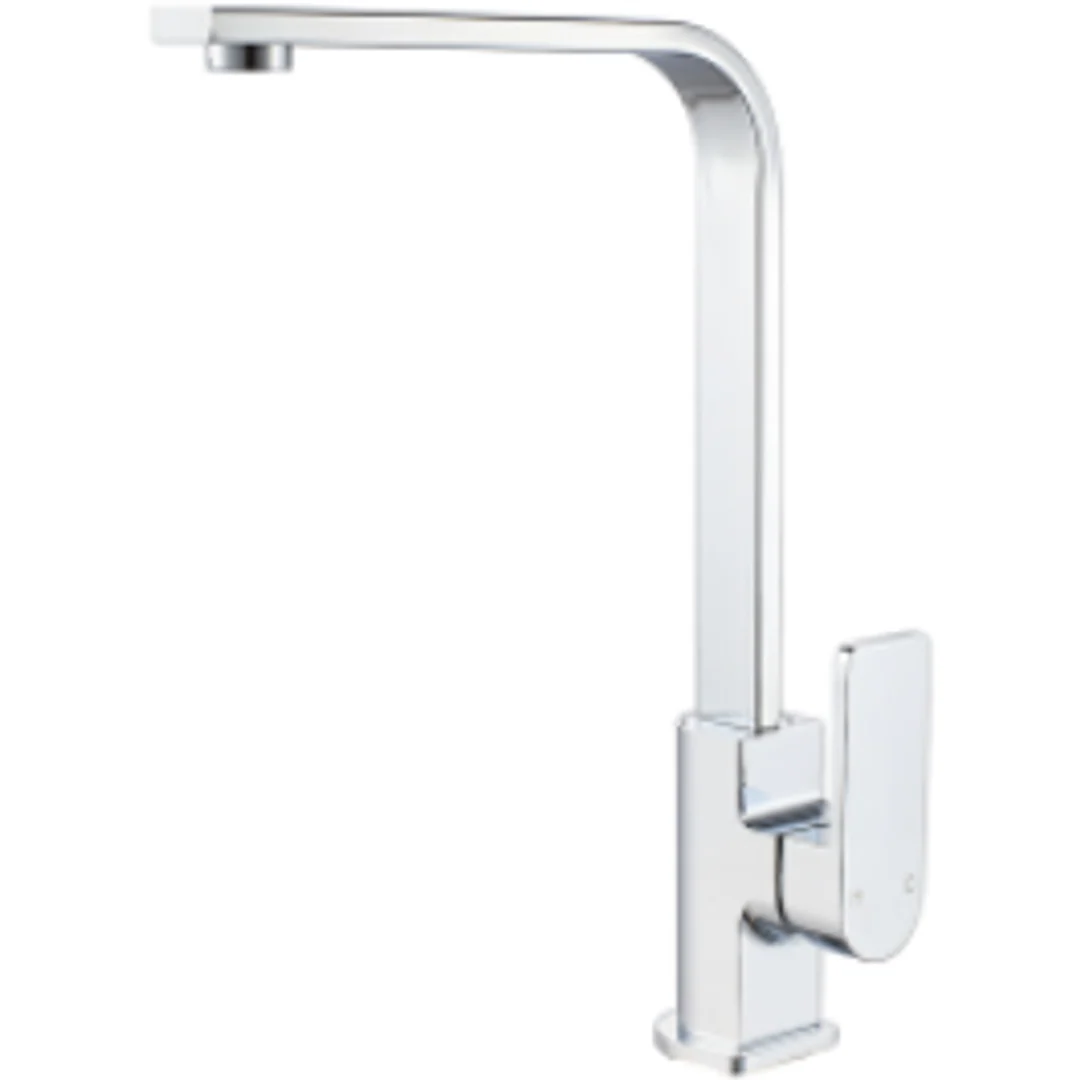 Bella Vista Ikon Flores Goose Neck Sink Mixer Chrome - Image 2