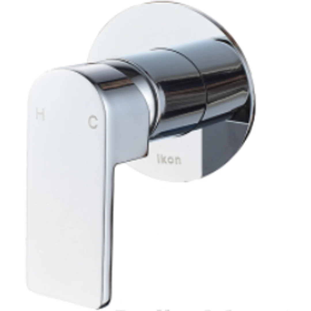 Bella Vista Ikon Flores Wall Mixer Chrome - Image 2