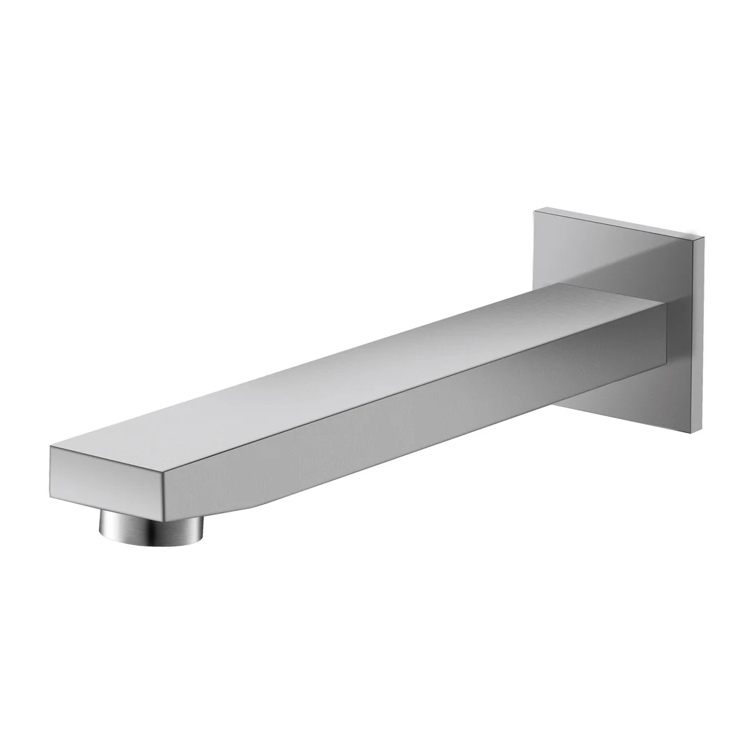 BELLA VISTA IKON FLORES WALL OUTLET 192MM BRUSHED NICKEL - Image 2