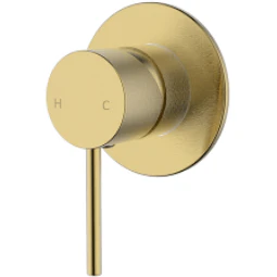 Bella Vista Ikon Hali Shower Mixer Brushed Gold