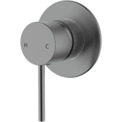 Bella Vista Ikon Hali Wall Mixer Gun Metal