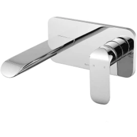 Bella Vista Kara Wall Basin Mixer Chrome