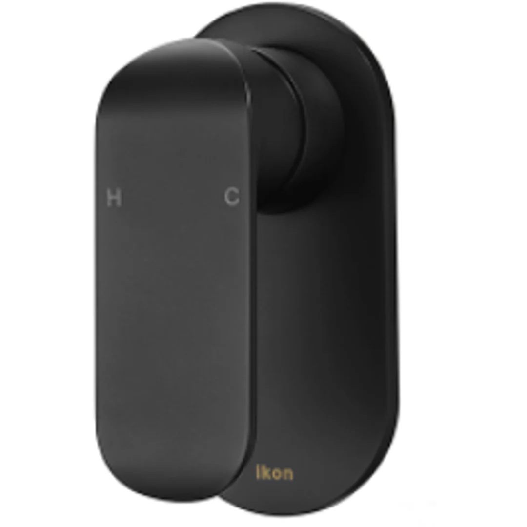 Bella Vista Kara Wall Mixer Matte Black - Image 2