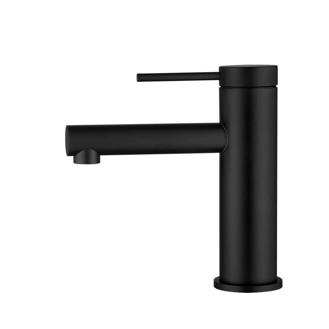 Bella Vista Mica Basin Mixer Straight Spout Black - Image 3