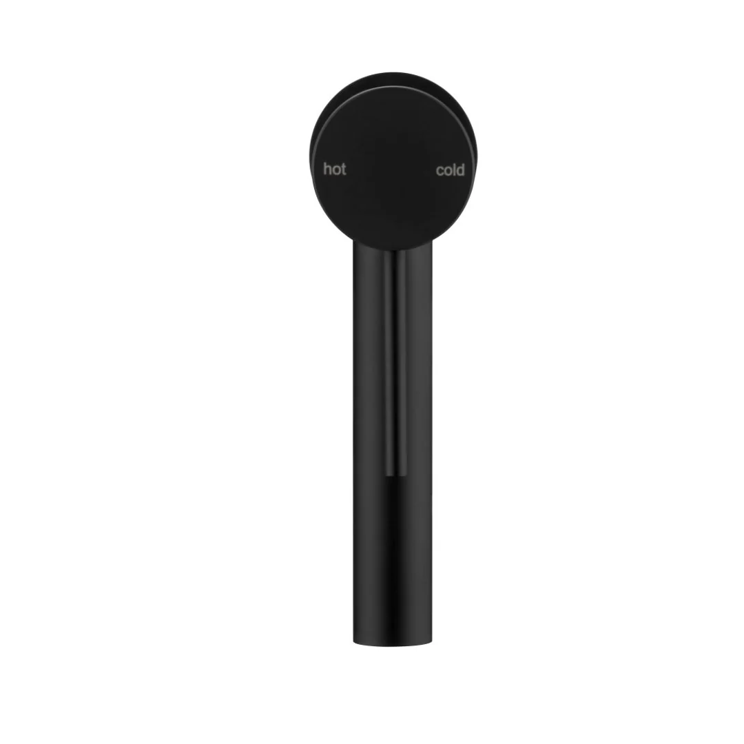 Bella Vista Mica Basin Mixer Straight Spout Black - Image 4