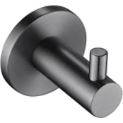 Bella Vista Mica Robe Hook Gun Metal