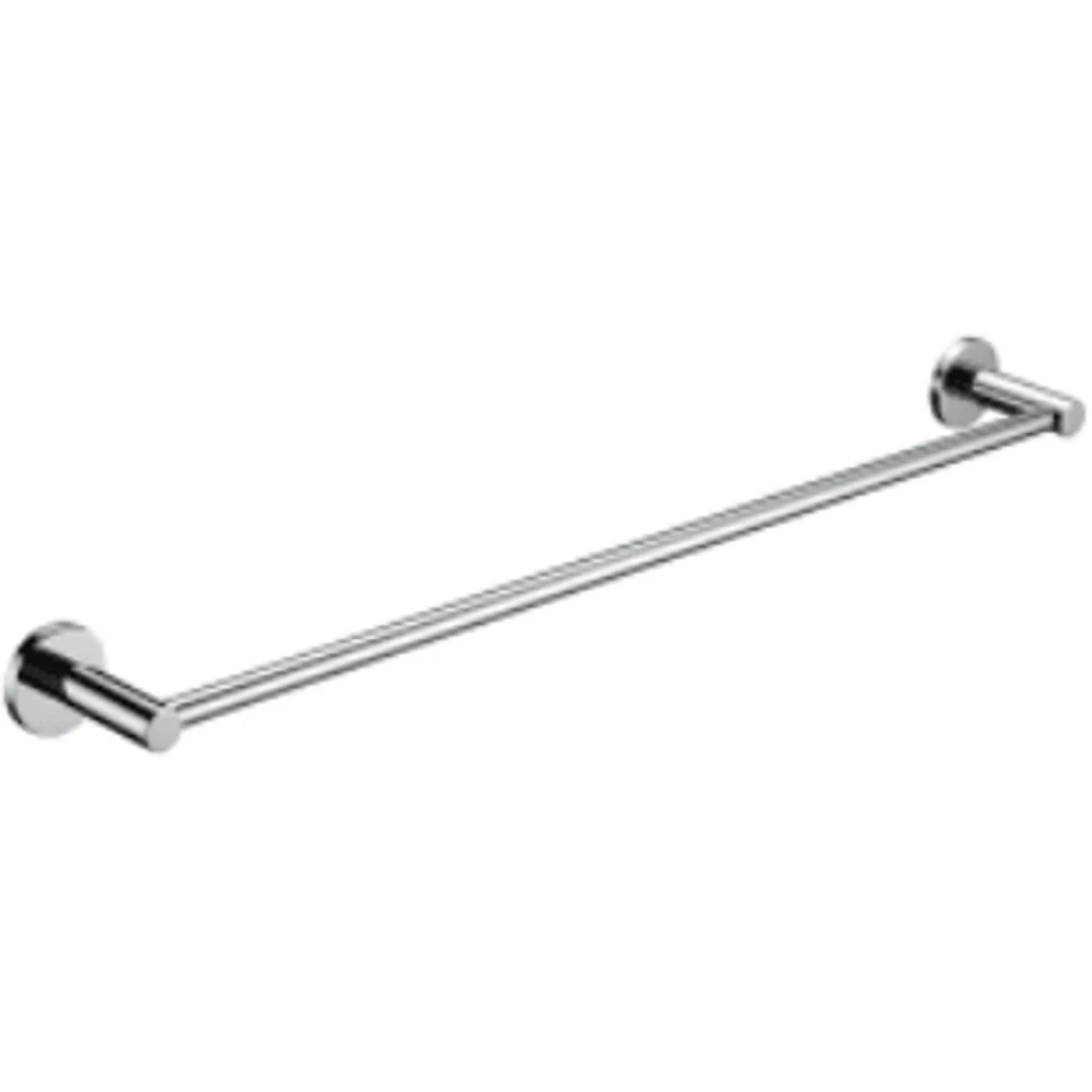 Bella Vista Mica Single Towel Bar 600mm Chrome - Image 2
