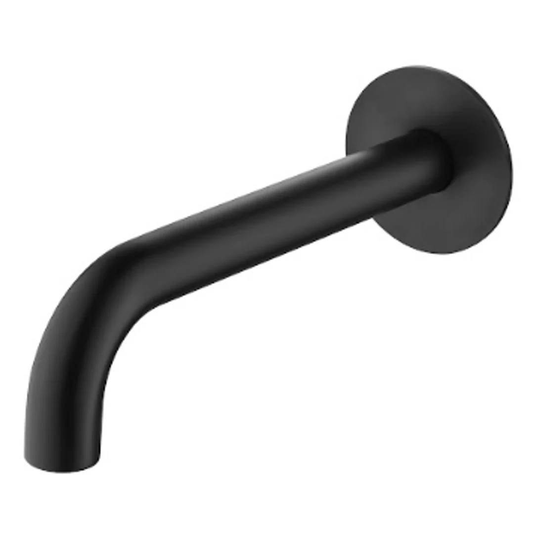 Bella Vista Mica Spout Curved 240Mm Black