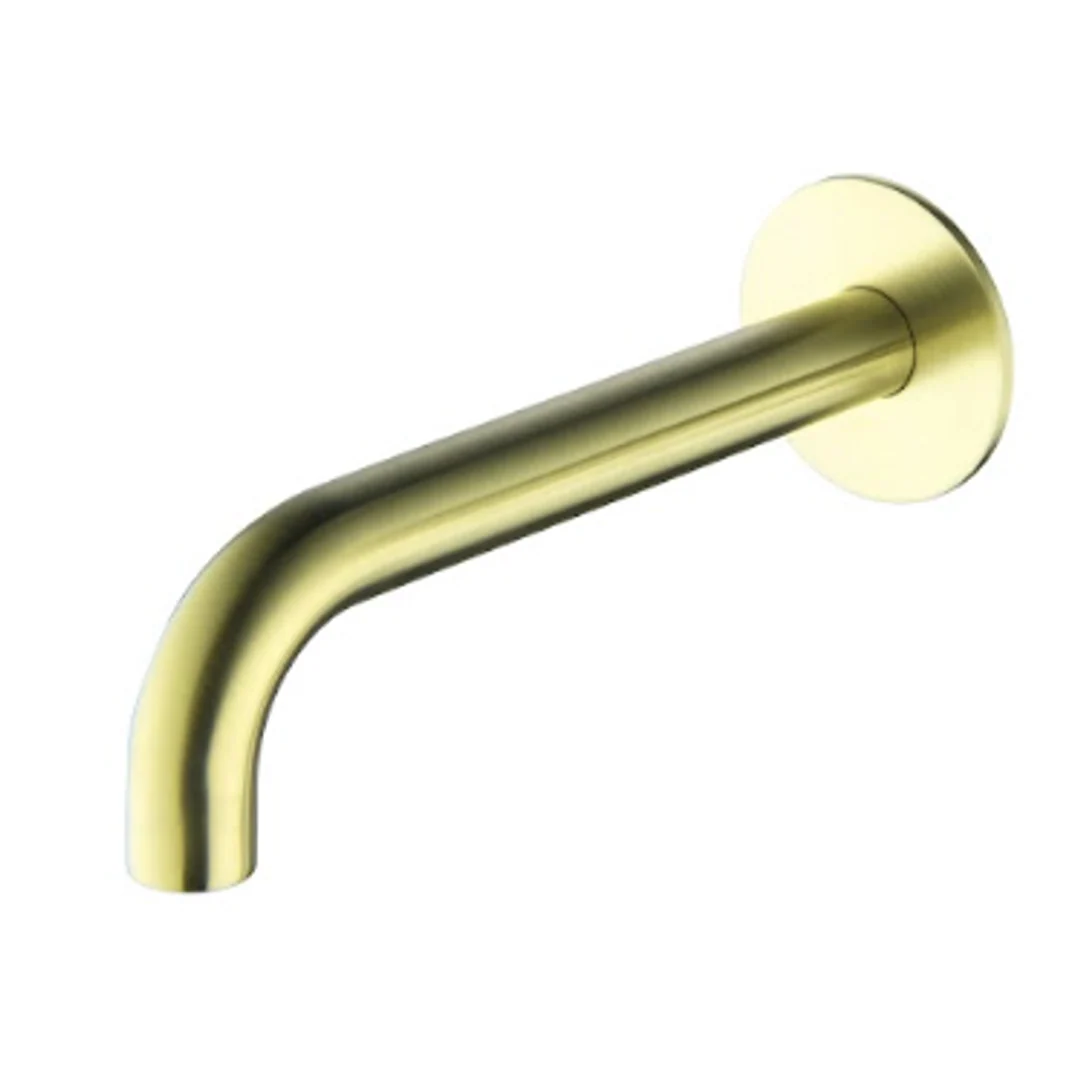 Bella Vista Mica Spout Curved 240Mm French Gold