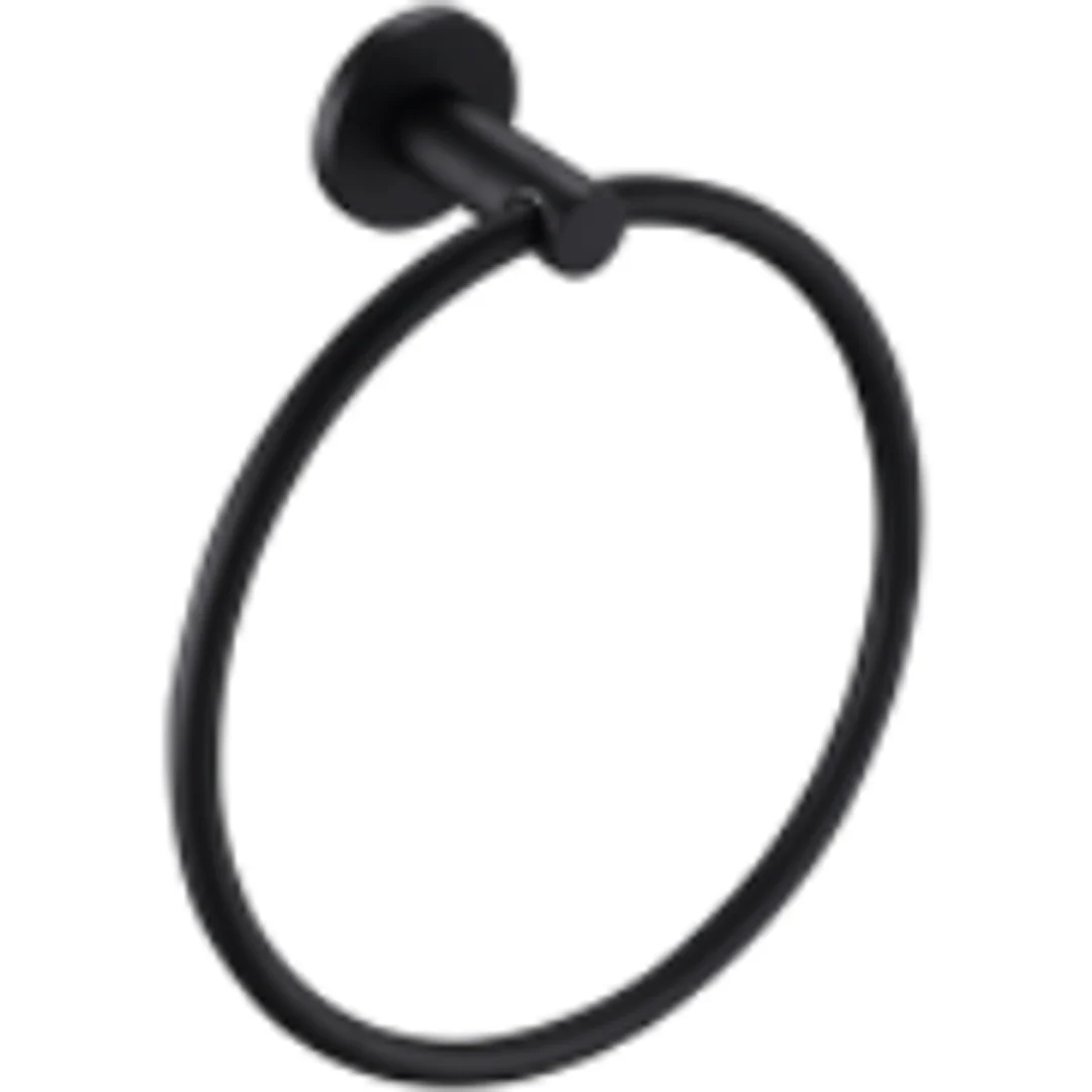Bella Vista Mica Towel Ring Black - Image 2