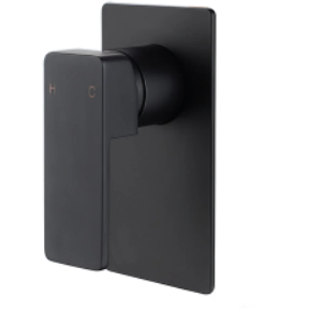 Bella Vista Milos Shower Flick Mixer Black - Image 2