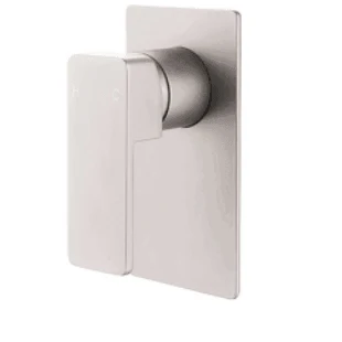 Bella Vista Milos Shower Flick Mixer Brushed Nickel