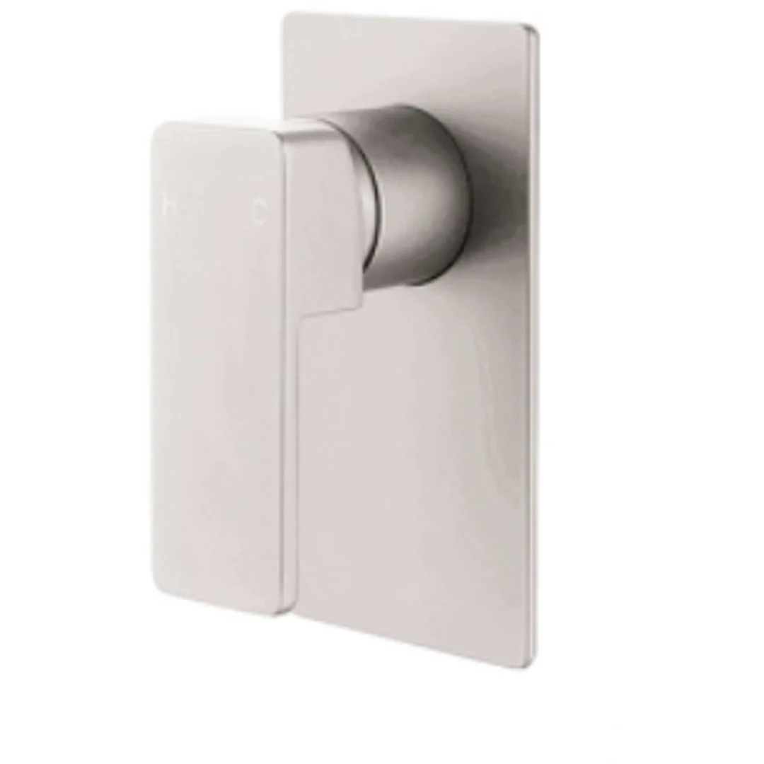 Bella Vista Milos Shower Flick Mixer Brushed Nickel - Image 2