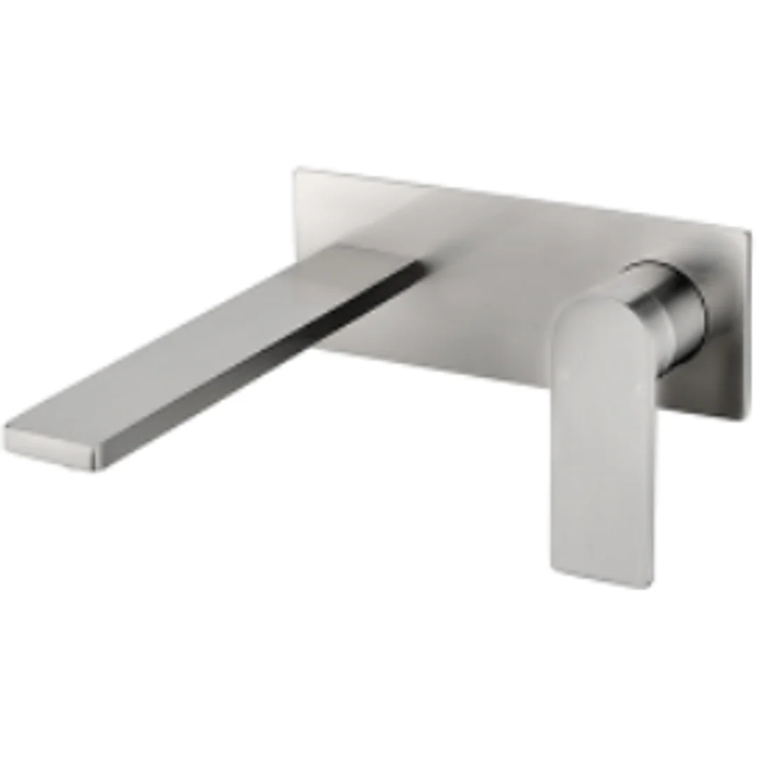 Bella Vista Pradus Combo Mixer And Spout Brushed Nickel Cresta - Image 2