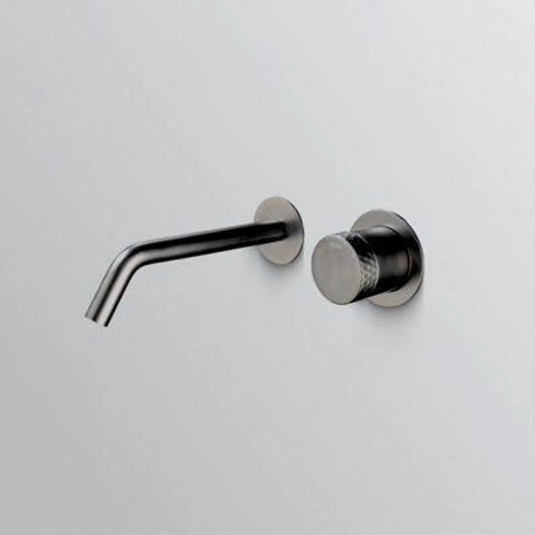 Bestlink Diamond Bath Mixer Set Gun Metal